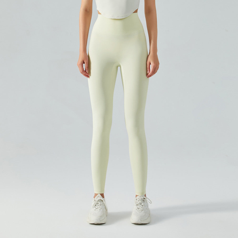 Ningbo Calorie Soft Peach Hip Yoga Pants Women s High Waist Hip Lifting Slimming Nude Tight Sports Fitness Pants image 122