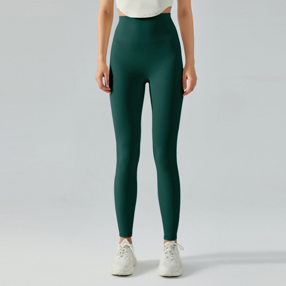 Ningbo Calorie Soft Peach Hip Yoga Pants Women s High Waist Hip Lifting Slimming Nude Tight Sports Fitness Pants image 138