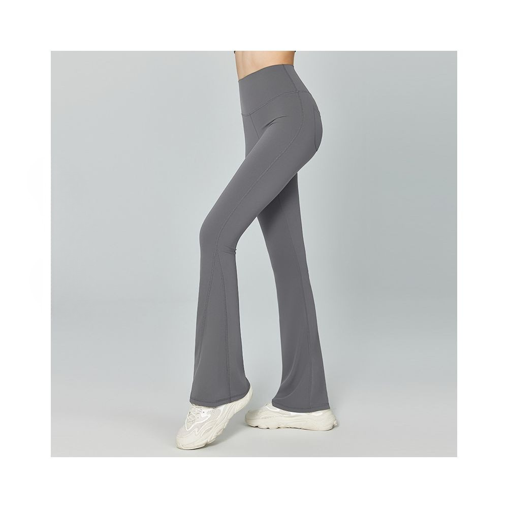 Yoyo Meat Yüksek Bel Yoga Geniş Paça Tayt