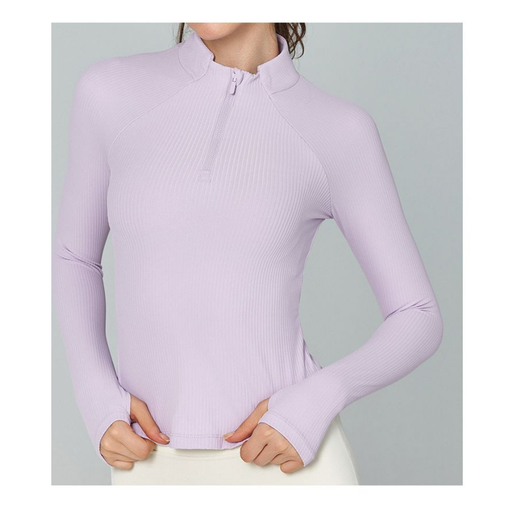 Yoyo Meat Fermuarlı Yaka Yoga Üstü