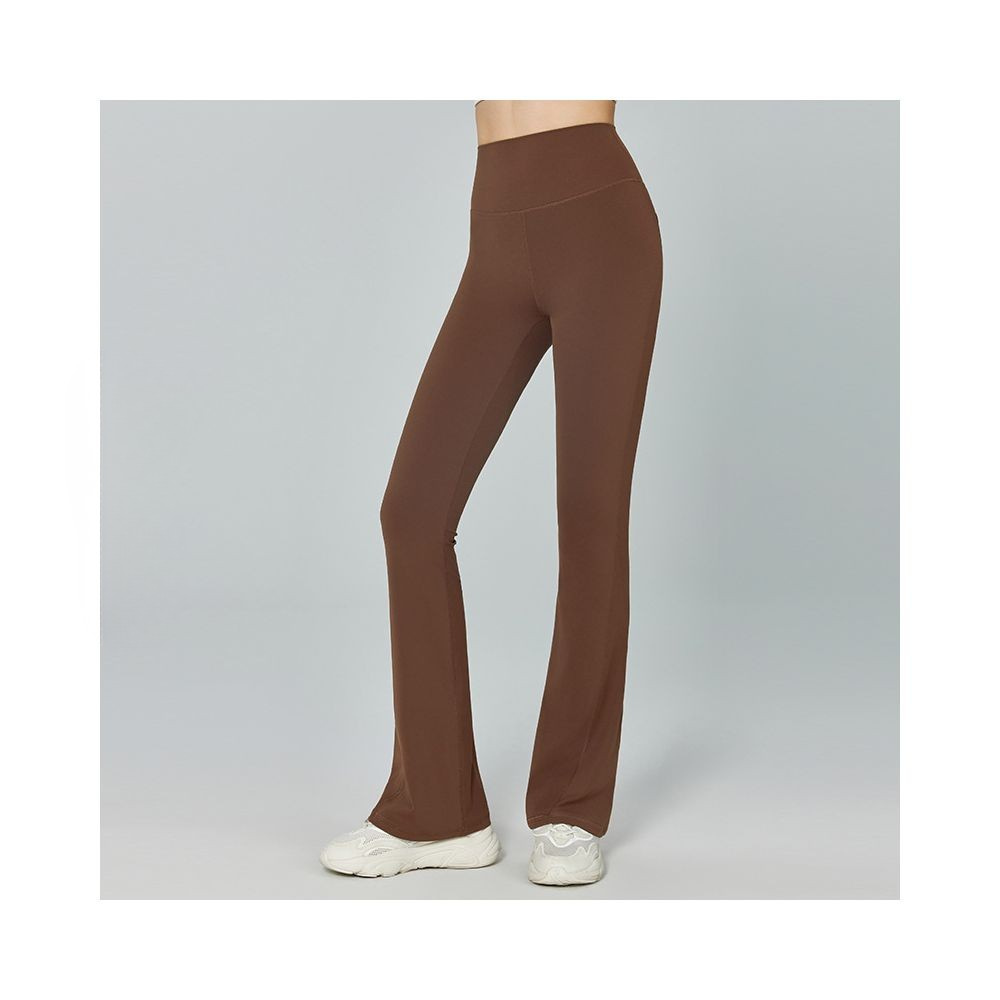 Yoyo Meat Yüksek Bel Yoga Geniş Paça Tayt