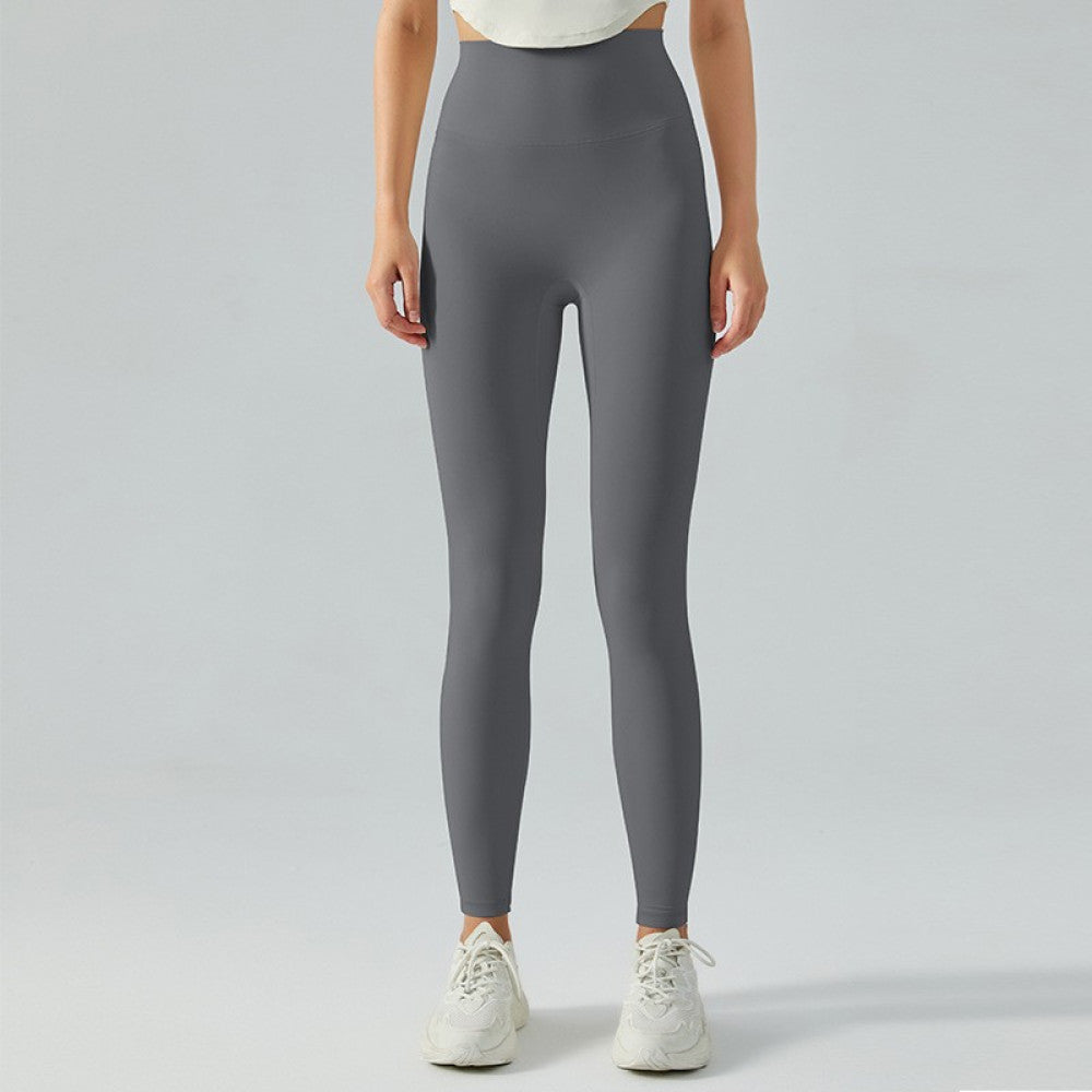 Ningbo Calorie Soft Peach Hip Yoga Pants Women s High Waist Hip Lifting Slimming Nude Tight Sports Fitness Pants image 144