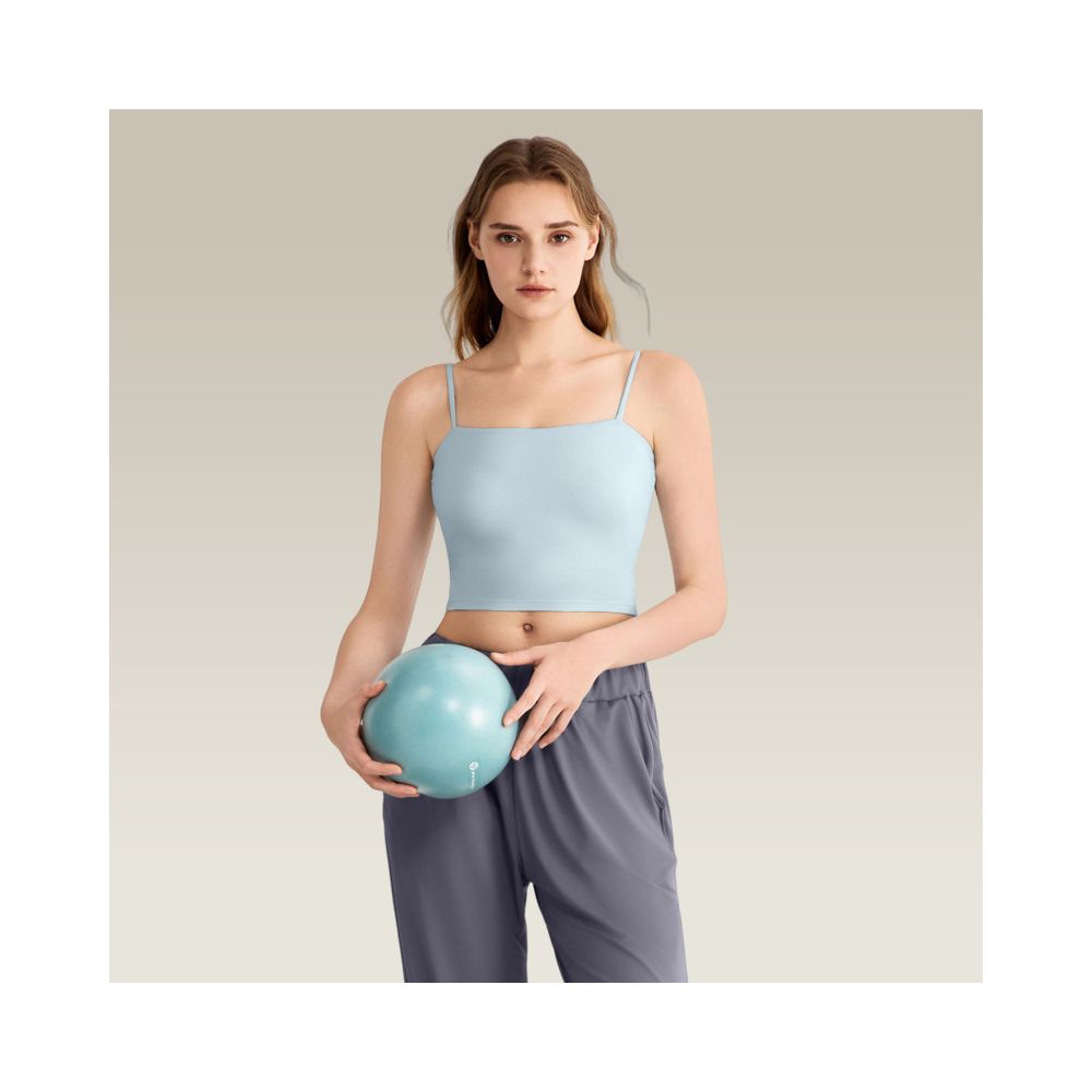 Sexy camisole sports vest for women with chest pads to gather and hold side breasts yoga underwear simple and versatile outdoor fitness wear image 0