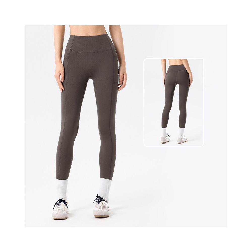 Yoyo Meat Kışlık Yüksek Bel Cepli Yoga Tayt