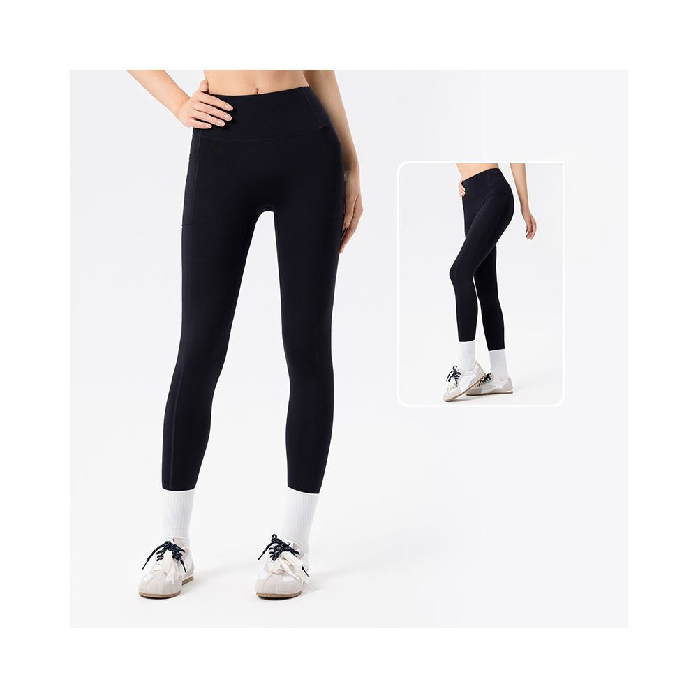 Yoyo Meat Kışlık Yüksek Bel Cepli Yoga Tayt