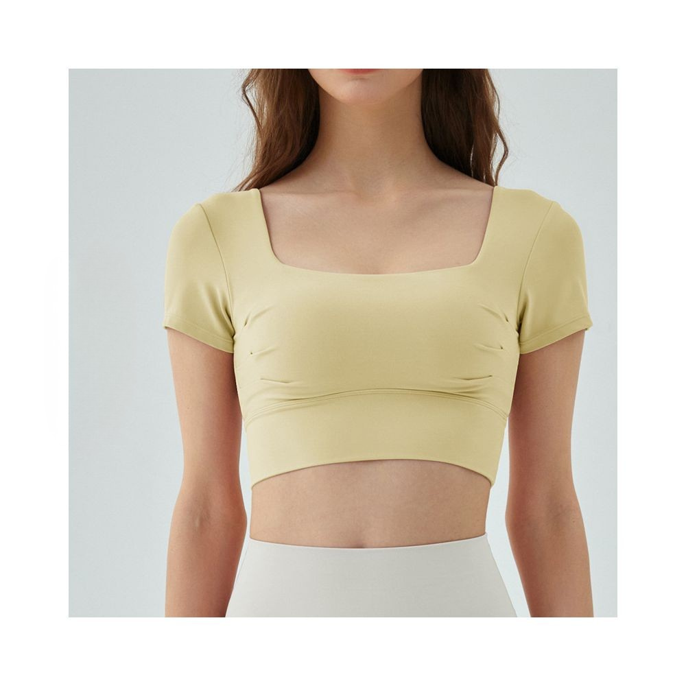 Yoyo Meat Sırt Detaylı Yoga Üstü