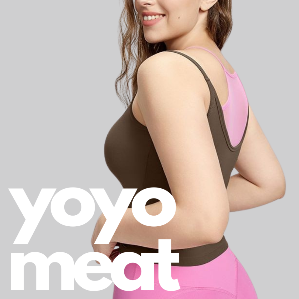 Yoyo Meat İki Parça Görünümlü Spor Bluz Büyük Beden