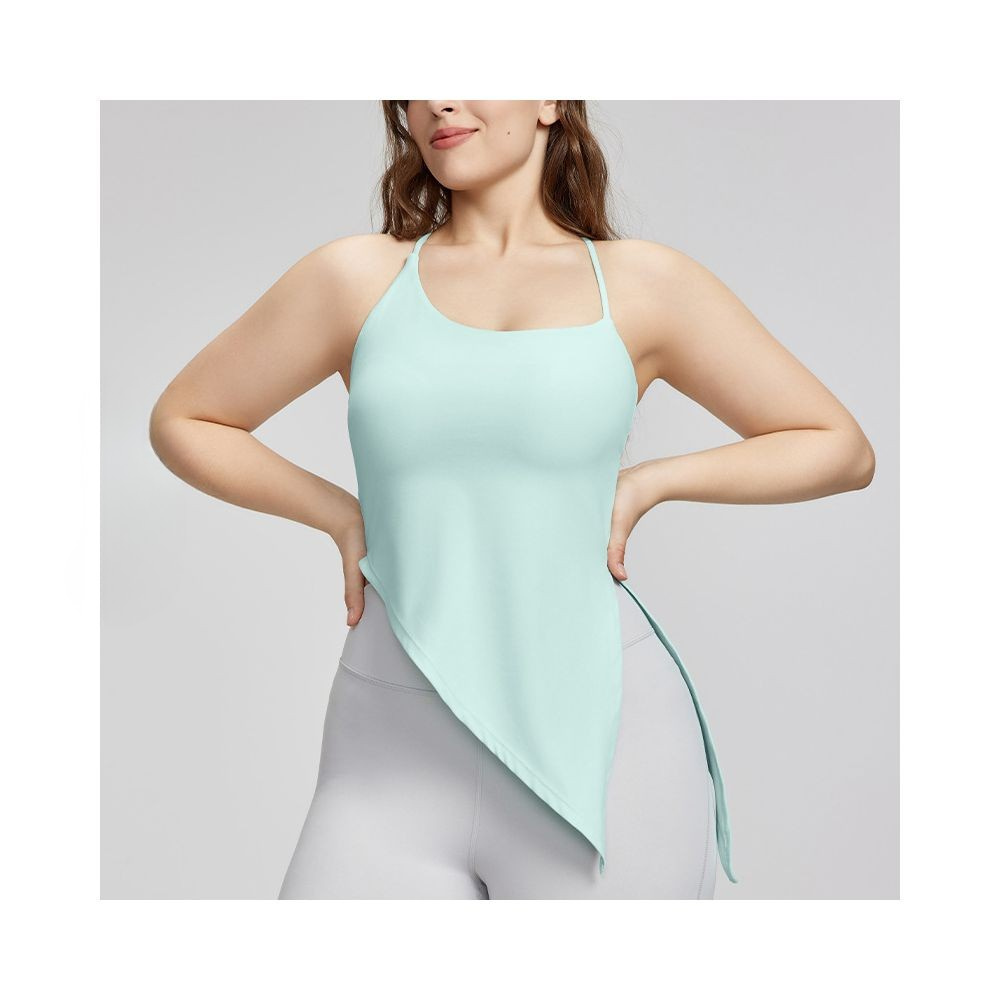 Yoyo Meat Büyük Beden Göğüs Pedli Yoga Atleti