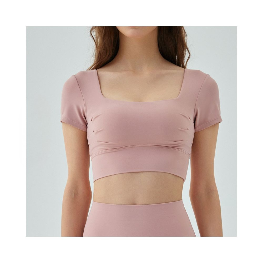 Yoyo Meat Sırt Detaylı Yoga Üstü