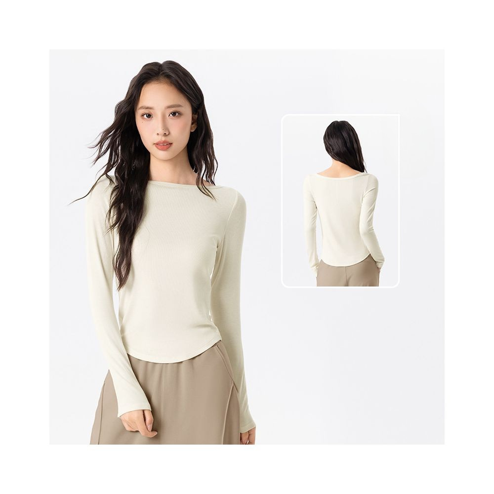 Yoyo Meat Nefes Alabilir Slim Fit Fitness Bluz