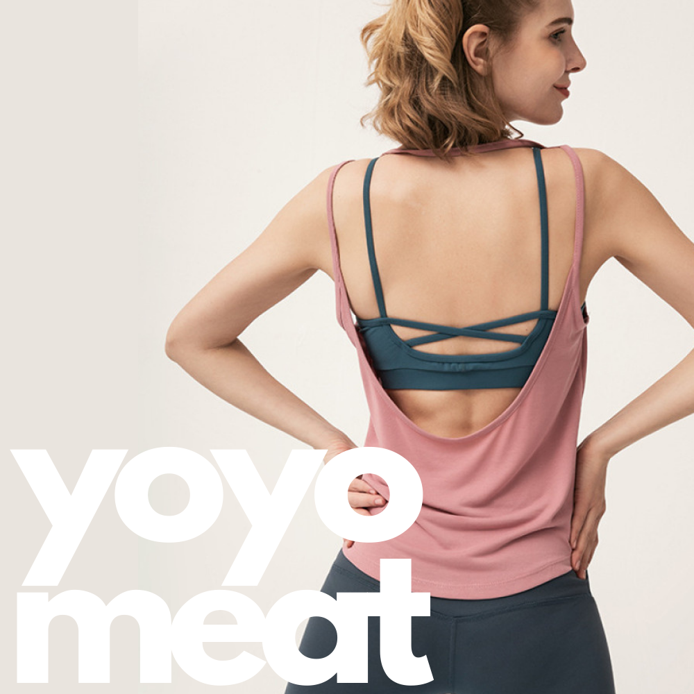 yoyo meat Yoga Bra ve Atlet Set İki Parça