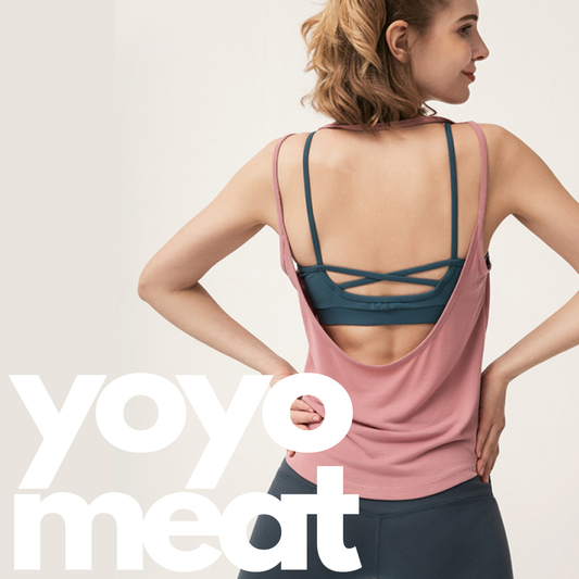 yoyo meat Yoga Bra ve Atlet Set İki Parça