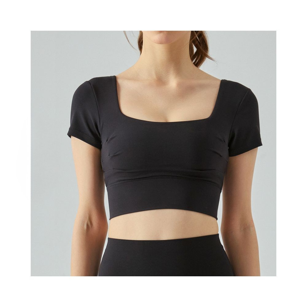 Yoyo Meat Sırt Detaylı Yoga Üstü