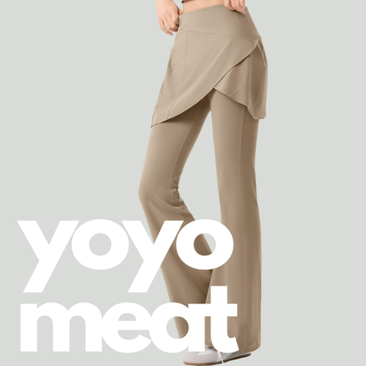 Yoyo Meat Spor ve Günlük Kullanıma Uygun Etekli Yoga Pantolon
