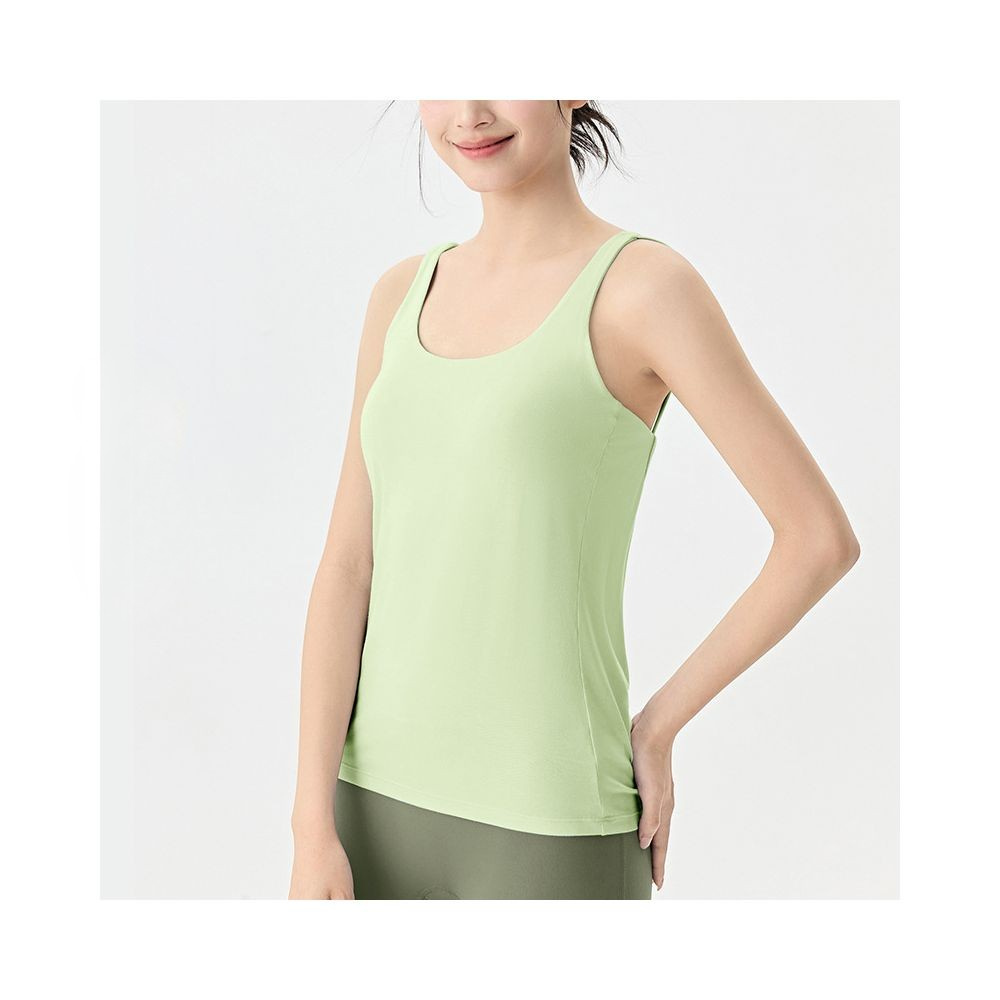 Yoyo Meat Sırt Dekolteli Göğüs Pedli Yoga Üstü