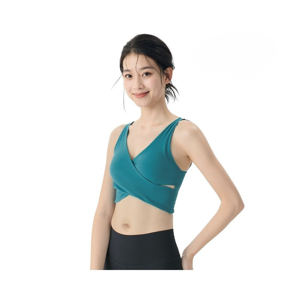 Yoyo Meat Halter Yaka Detaylı Fitness Bralet