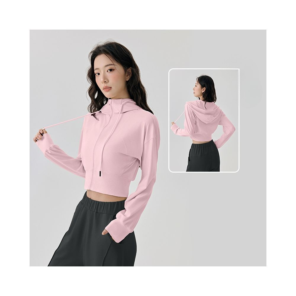 Yoyo Meat Sonbahar Kış Uzun Kollu Fitness Ceket