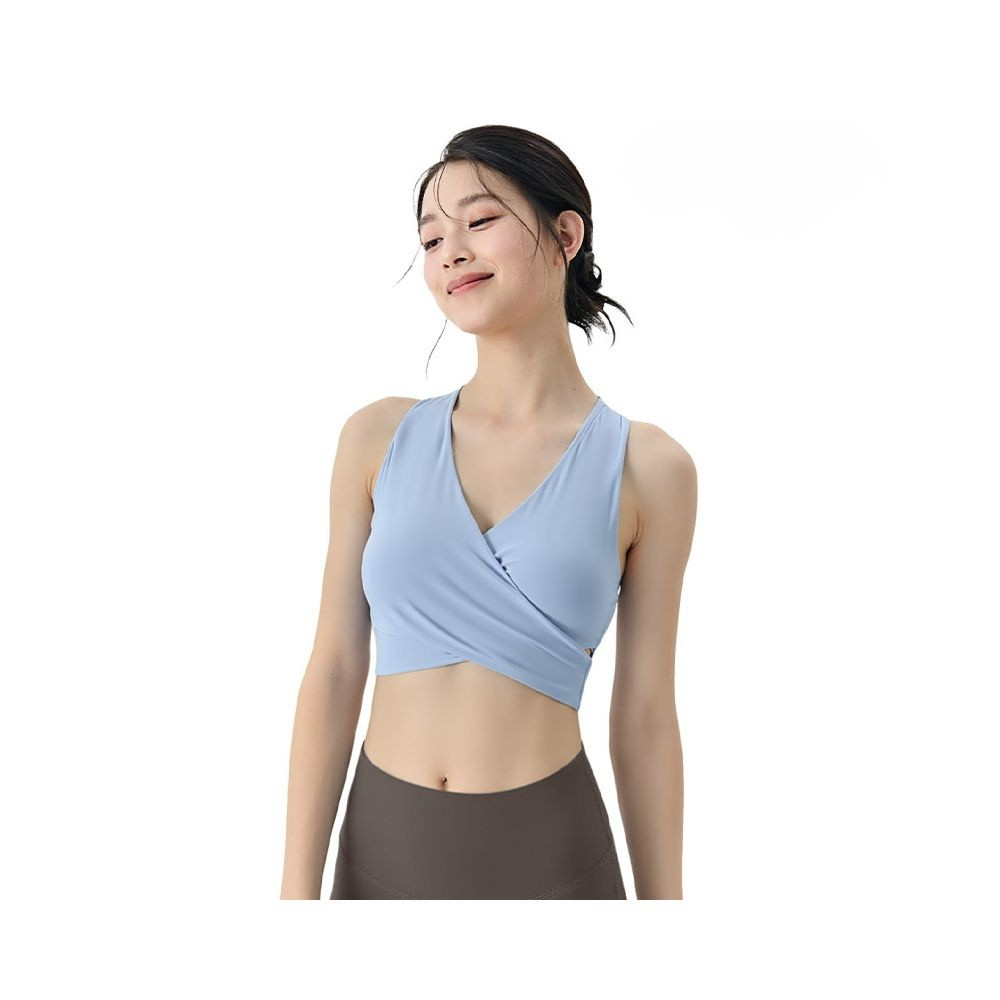 Yoyo Meat Halter Yaka Detaylı Fitness Bralet