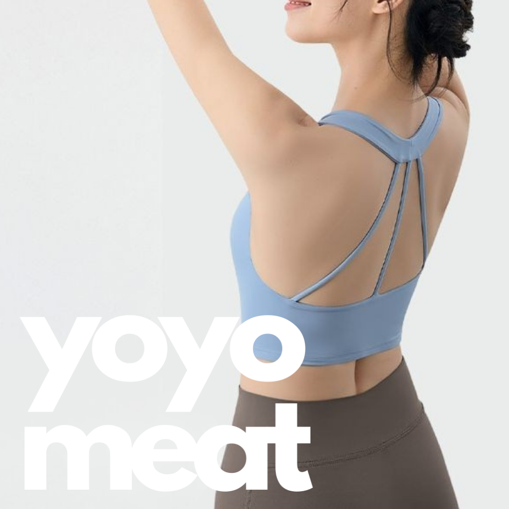 Yoyo Meat Halter Yaka Detaylı Fitness Bralet